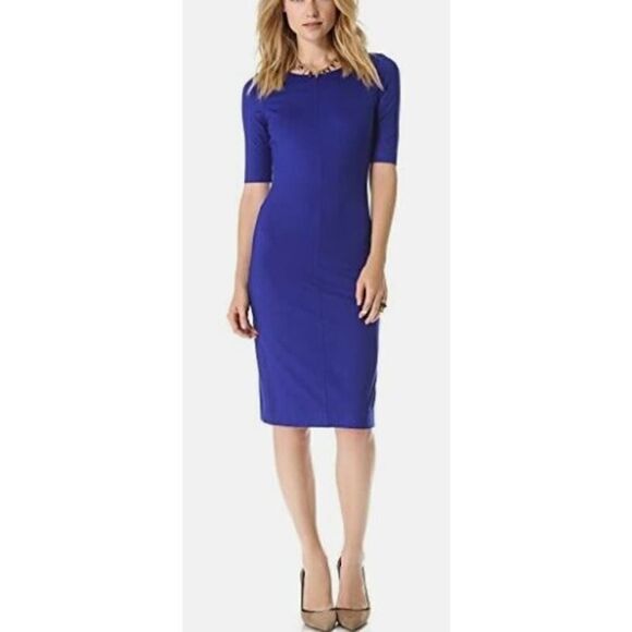 Diane Von Furstenberg Raquel Viscose Midi Dress Sz. P (Small) - Picture 1 of 8